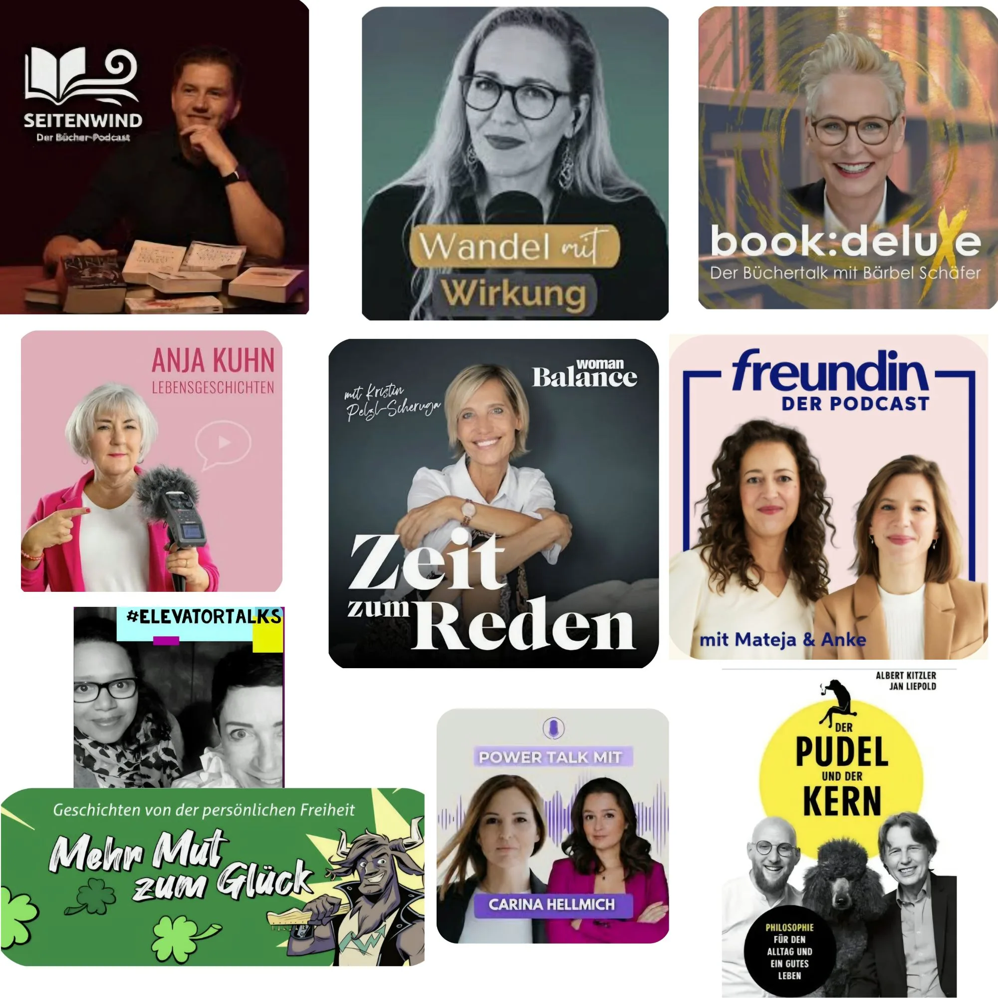 Carina Hellmich im Gespräch – Podcasts
